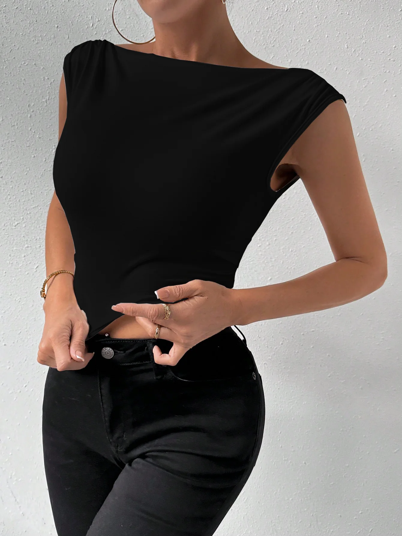 Backless Twist Knot Tank Top - Image 8