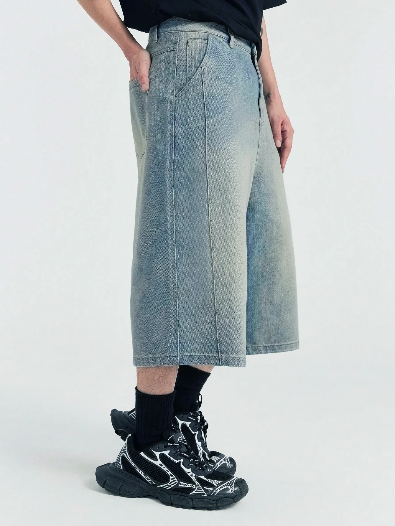 Blue Rust Drift Jorts - Image 4
