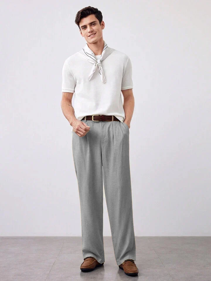 Casual Korean Linen Pants - Image 17
