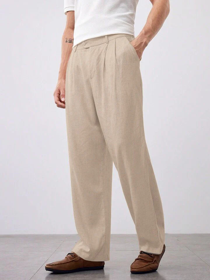Casual Korean Linen Pants - Image 25