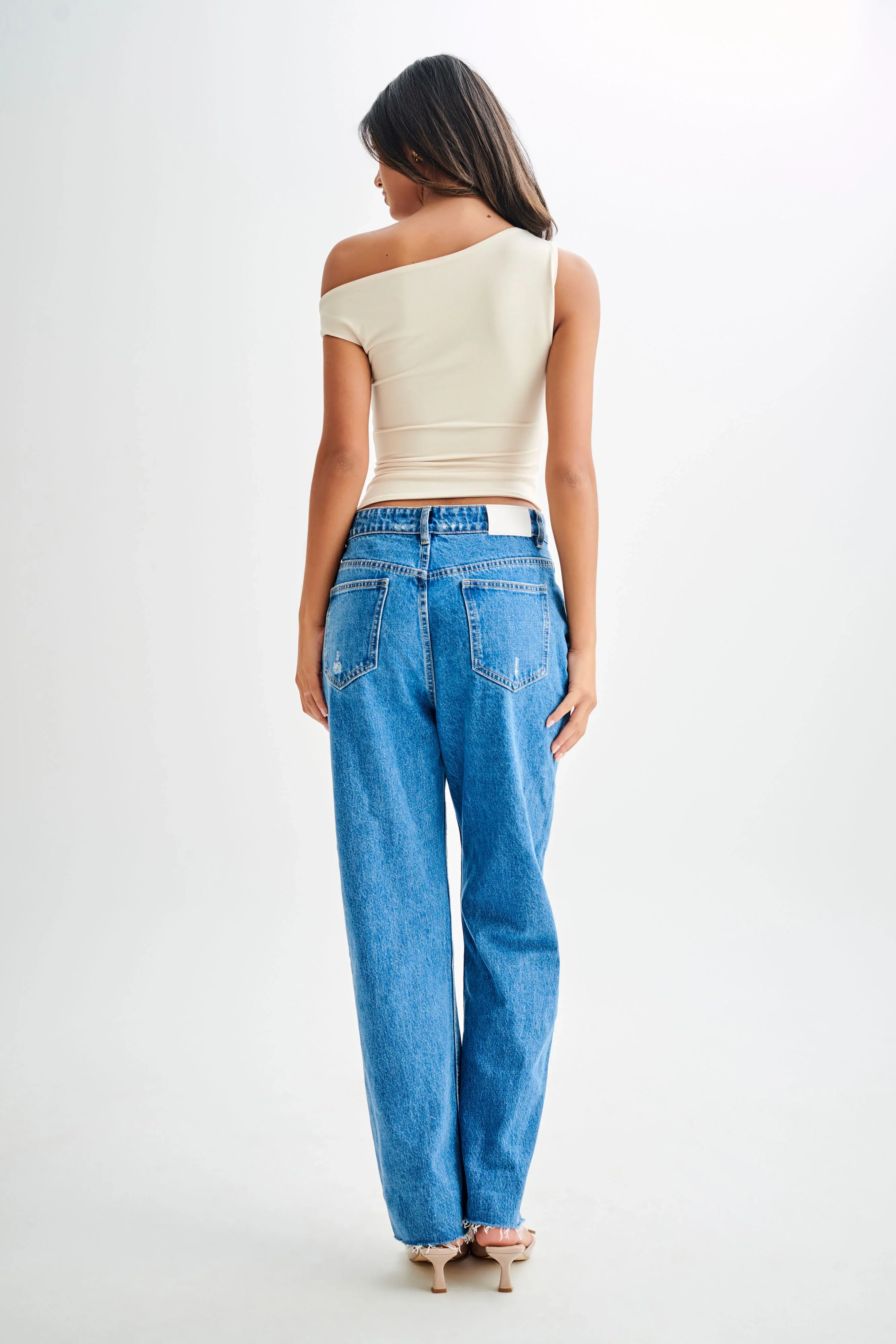 Contemporary Elegance Ruched Top - Image 5