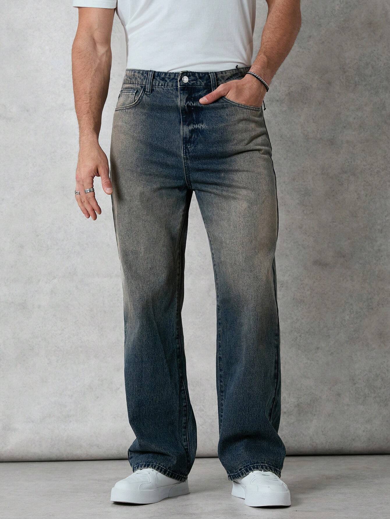 Fade To Blue Straight Fit Jeans - Image 5