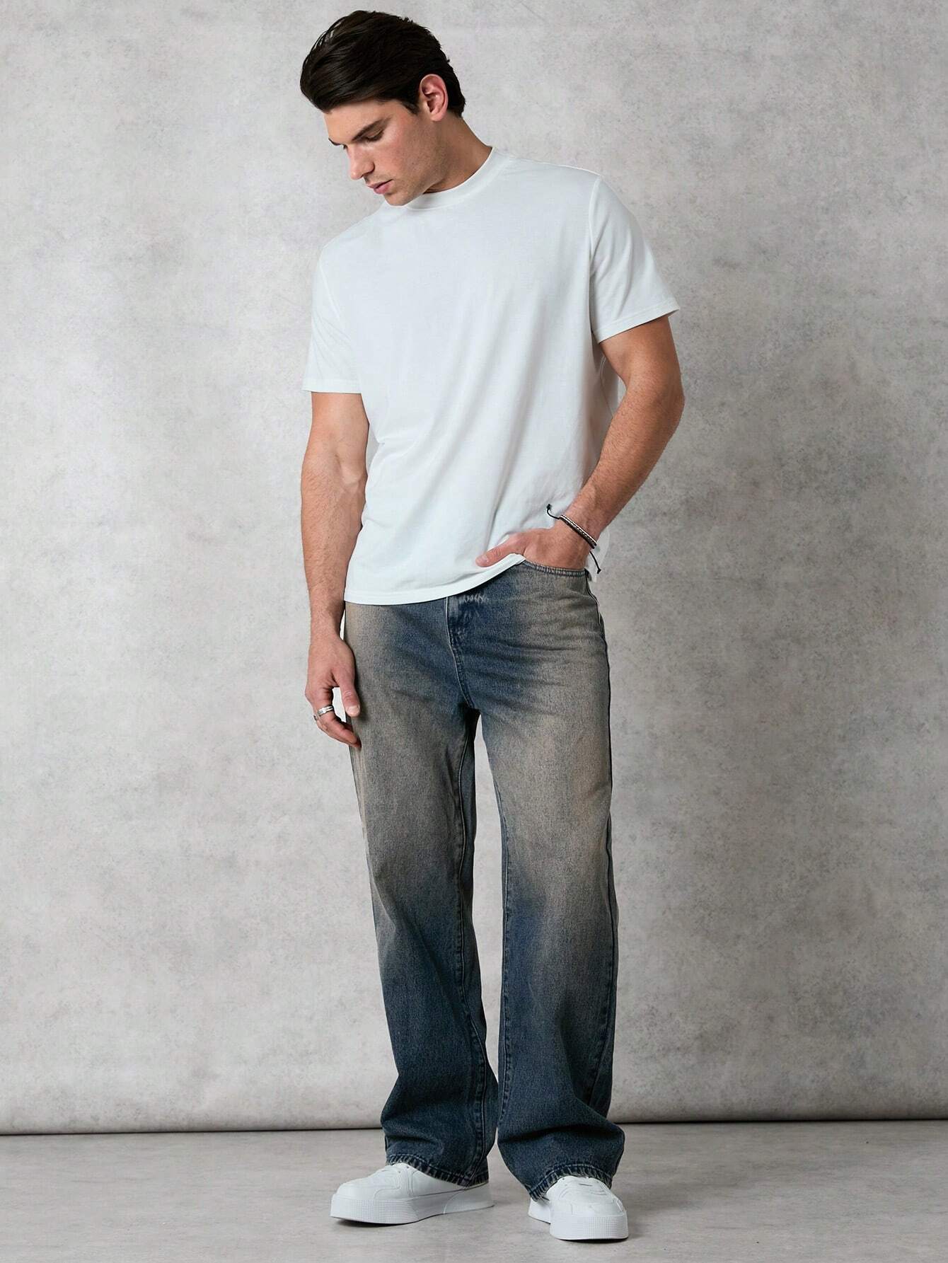 Fade To Blue Straight Fit Jeans - Image 8