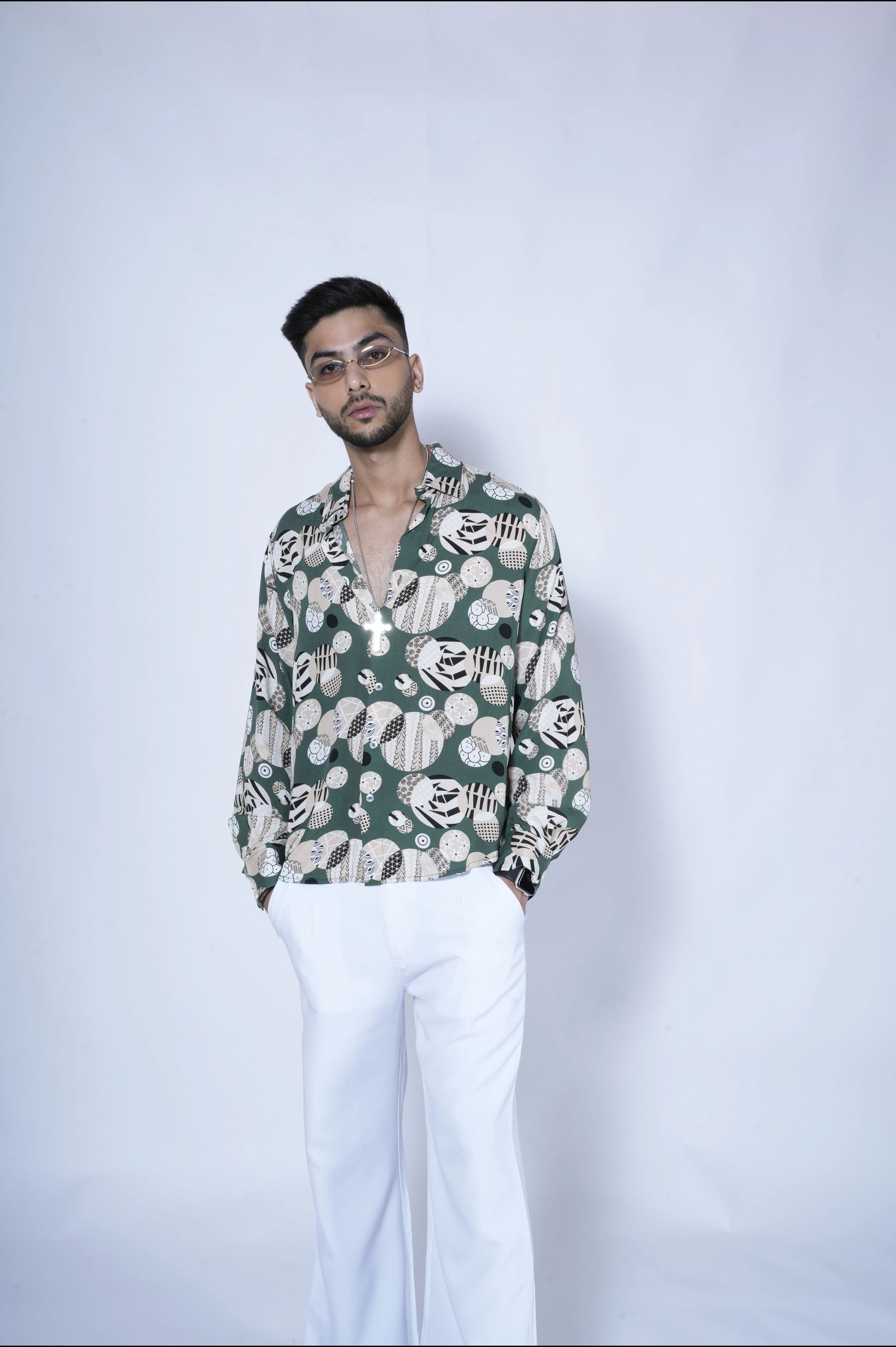 Infinite Circle Full Sleeves Shirt - Image 5