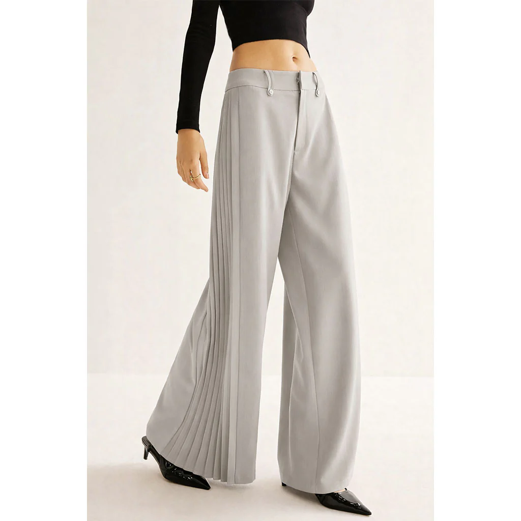 Pleat Please Wide Leg Pants - Image 9