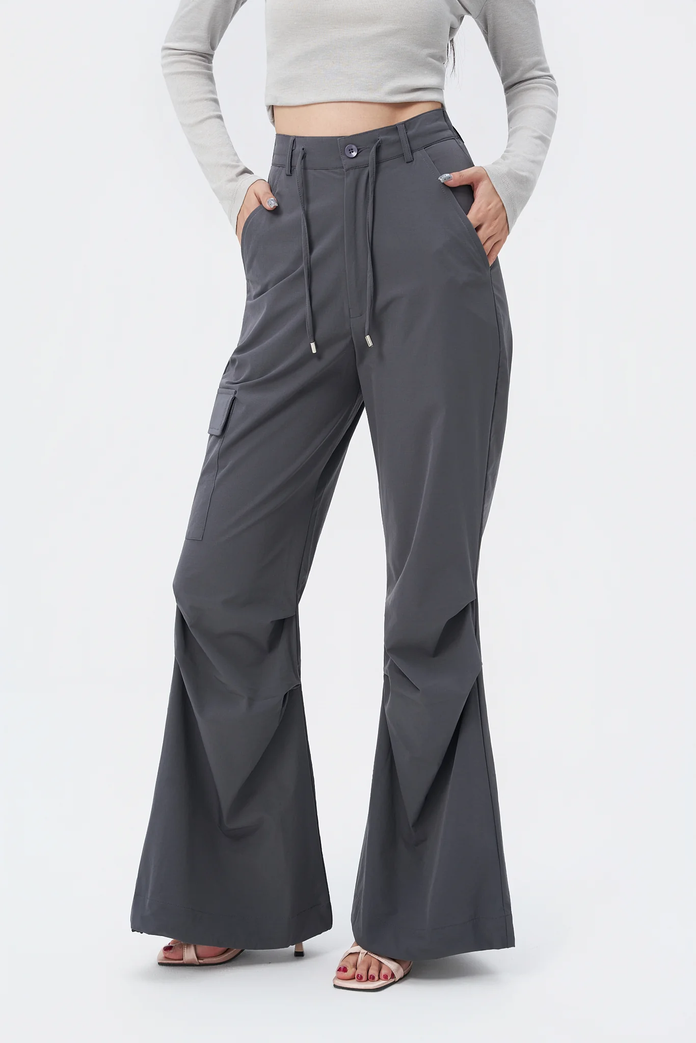 Rare Flare Parachute Pants - Image 15