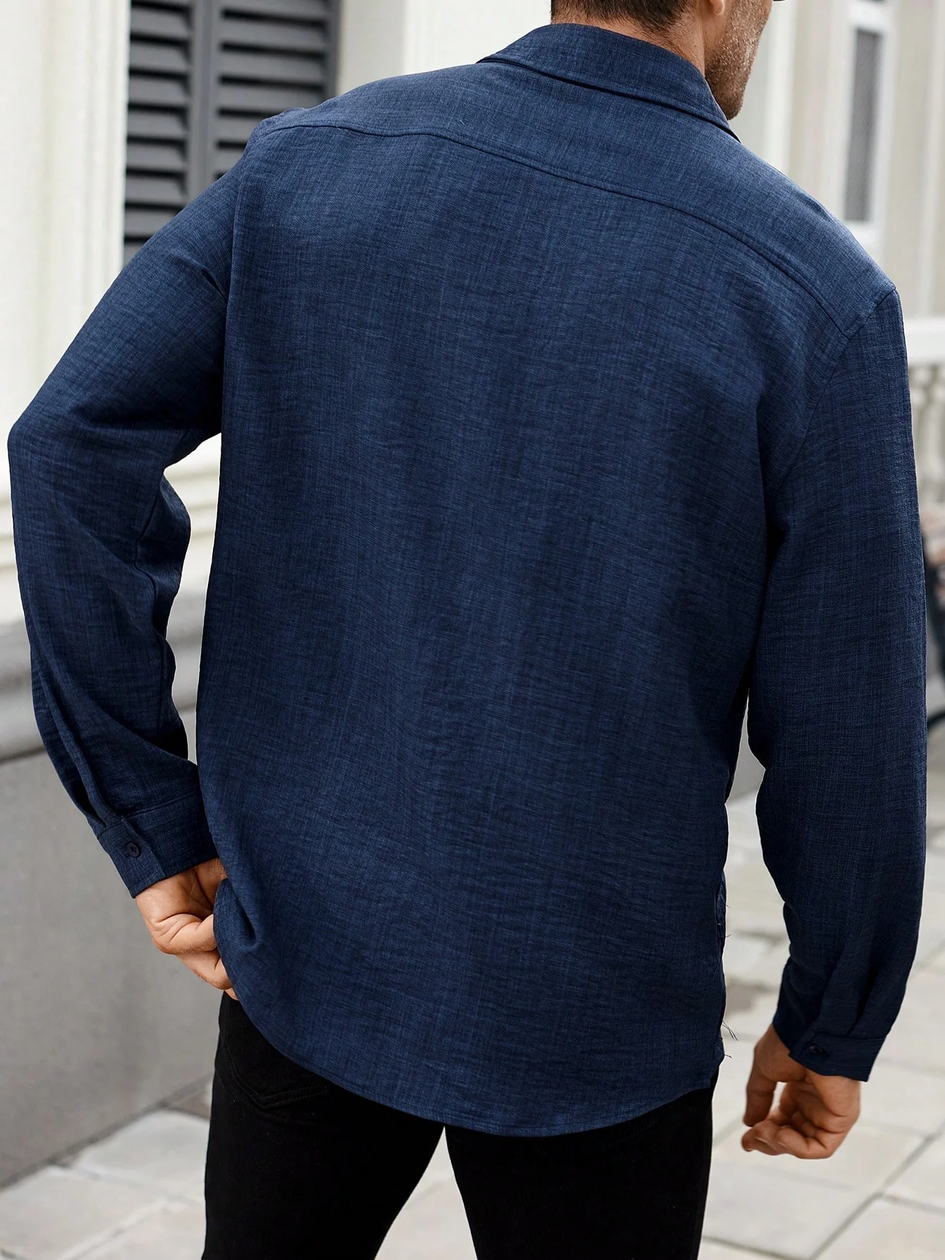 Super Soft Linen Long Sleeve Shirt - Image 13