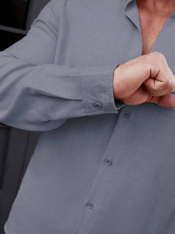Super Soft Linen Long Sleeve Shirt - Image 17
