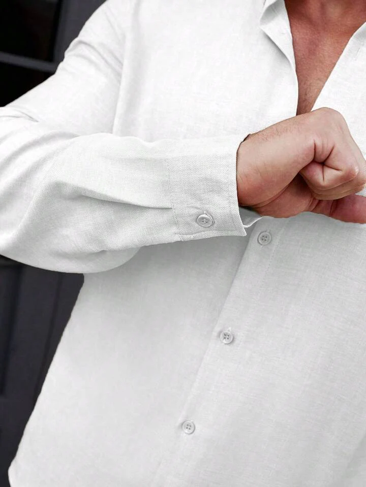 Super Soft Linen Long Sleeve Shirt - Image 22