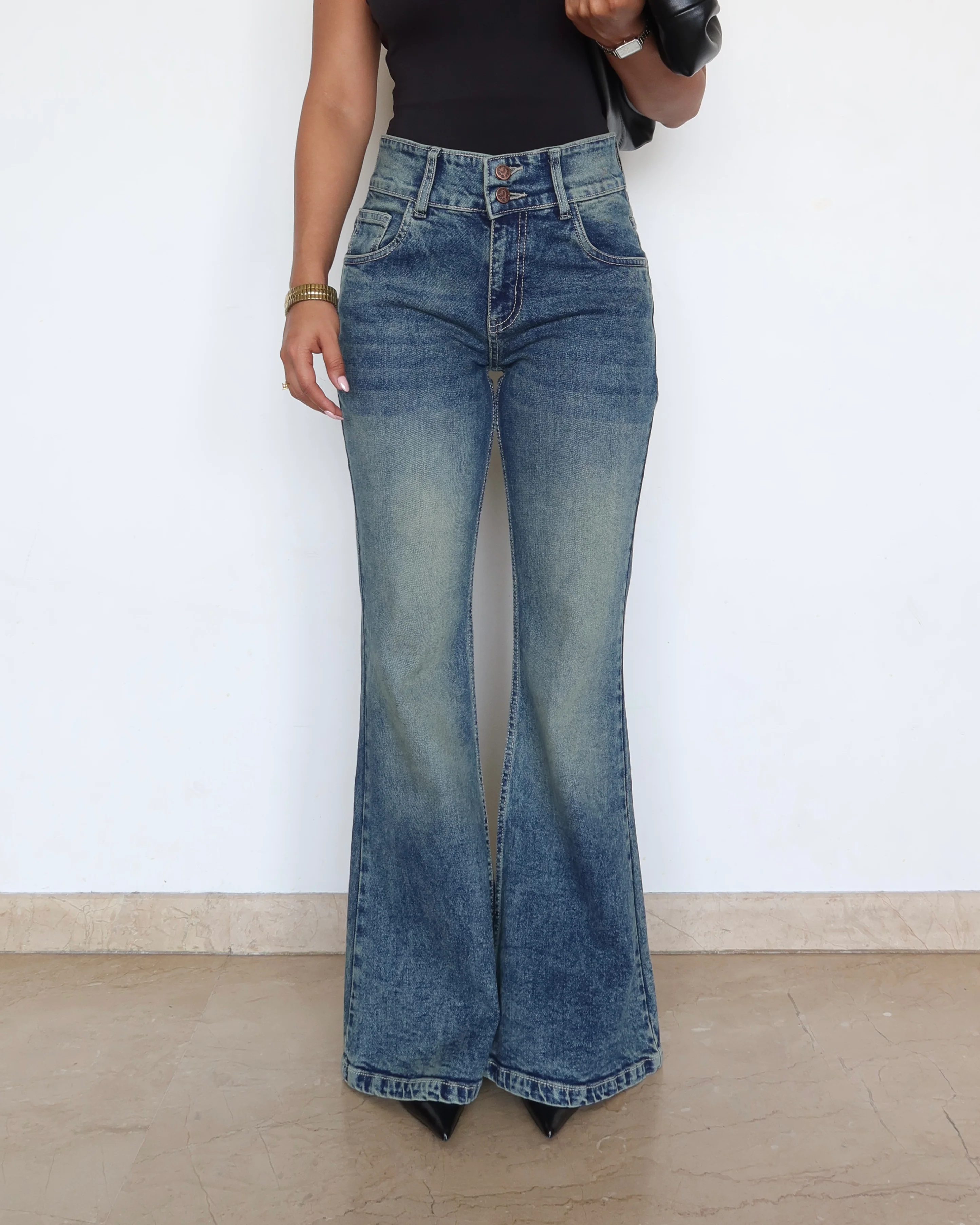 Tokyo Trend Flare Jeans - Image 5
