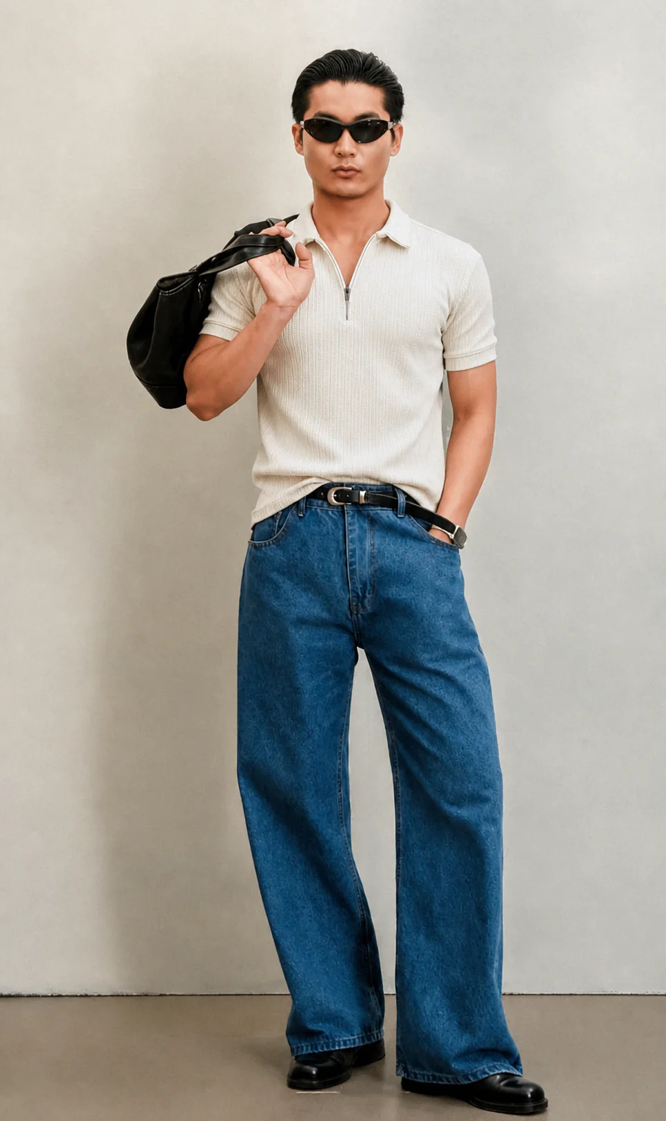 Urban Tribe Knit Polo - Image 4