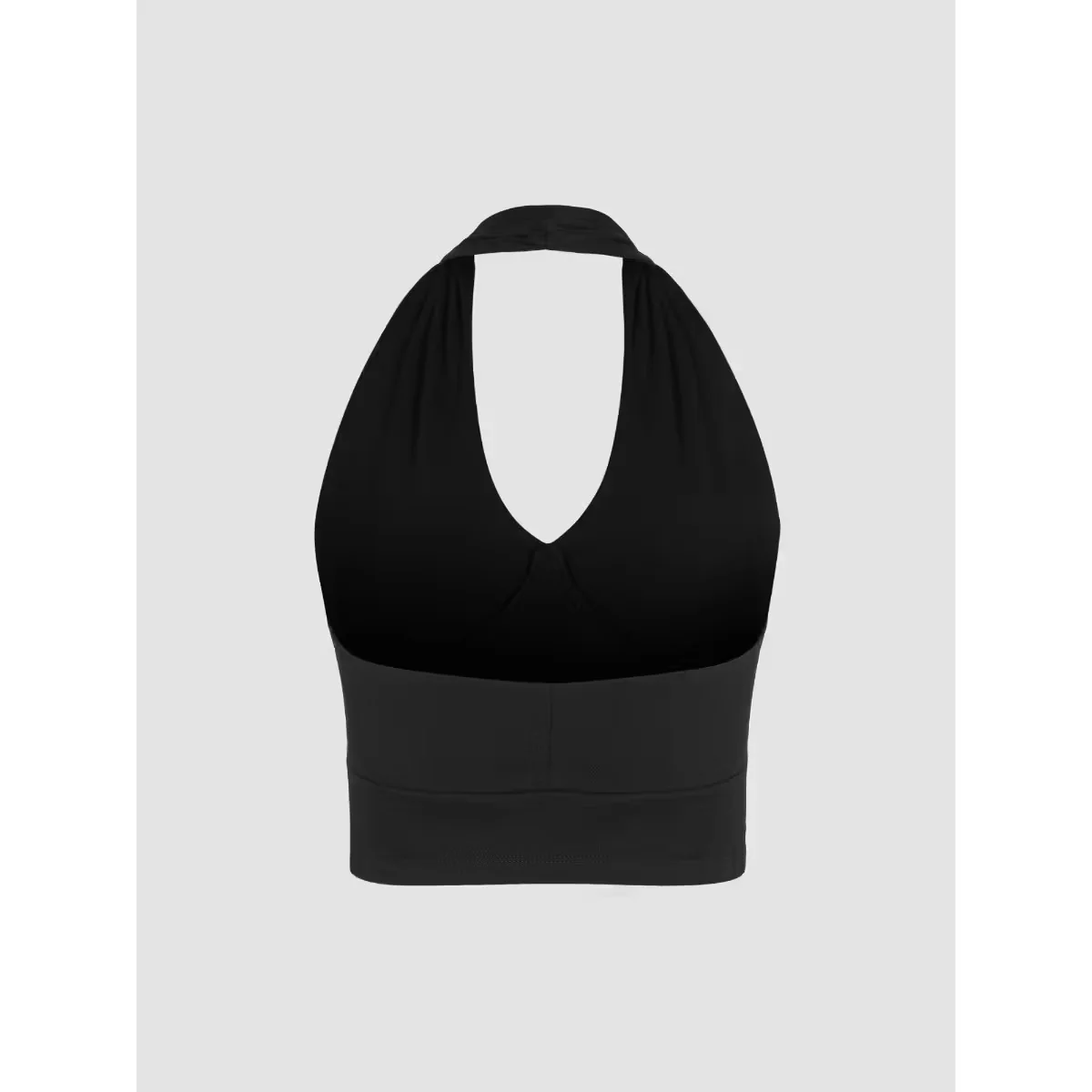 V-Neck Halter Open Back Tank Top - Image 6