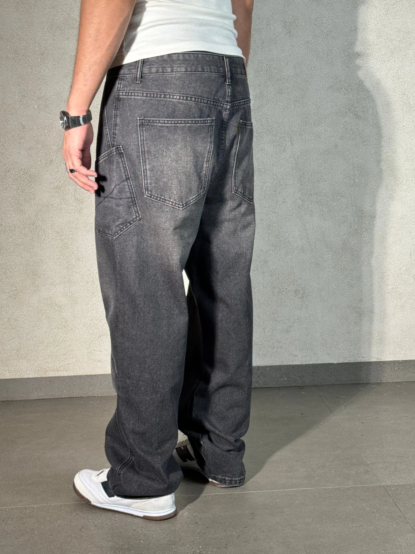 Vector Edge Pocket Straight Jeans - Image 8